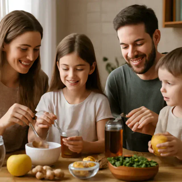 Remedios naturales y bienestar para la familia